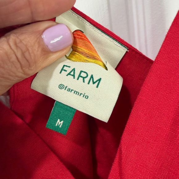 Farm Rio Red Maxi Dress - Picture 2 of 5